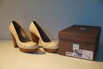 Schitterende lederen damesschoenen Eufraat m39, Kleding | Dames, Schoenen, Beige, Ophalen of Verzenden, Zo goed als nieuw, Schoenen met hoge hakken