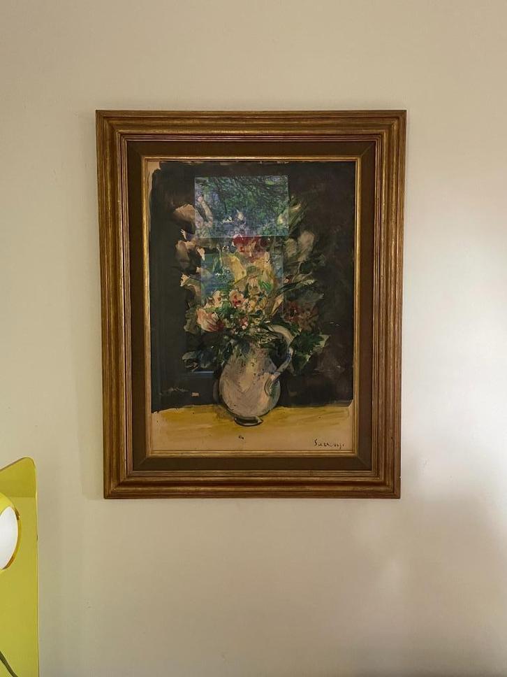 Saverys: bloemen, Antiek en Kunst, Kunst | Schilderijen | Klassiek, Ophalen