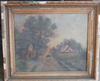 Schilderij - handtekening Marie Louise Hannon?, Ophalen of Verzenden