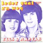 cees en marjan ieder gaat zijn weg, Gebruikt, 7 inch, Single, Ophalen of Verzenden