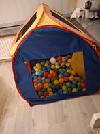 Tent met ballen, Ophalen