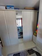Kleerkast 5 deurs met spiegel, Huis en Inrichting, Ophalen, Gebruikt, 200 cm of meer, Met hangruimte