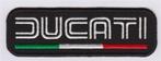 Ducati stoffen opstrijk patch embleem #11, Neuf
