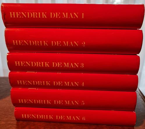 Hendrik De Man - Persoon en ideeën - 6 delen, Boeken, Politiek en Maatschappij, Zo goed als nieuw, Politiek en Staatkunde, Ophalen of Verzenden