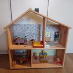 Poppenhuis Ikea met meubeltjes en gezin, Kinderen en Baby's, Speelgoed | Poppenhuizen, Ophalen, Zo goed als nieuw, Poppenhuis