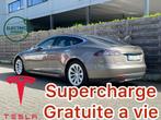 Model S90D Gratis Supercharging, Auto's, Tesla, Testrit aan huis, Bruin, Model S, Leder