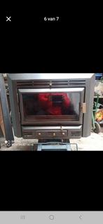 Hout kachel, Huis en Inrichting, Kachels, Ophalen, Gebruikt, Houtkachel, Inbouw