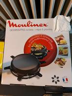 Moulinex raclette, crepe et plancha, Ophalen, Nieuw, Elektrisch, Fonduepan