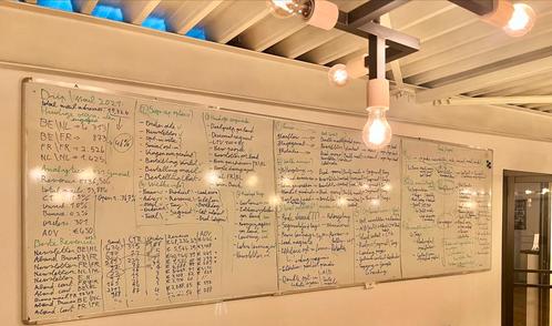 3 whiteboards whiteboard aluminiumlijst, Diversen, Schoolborden, Zo goed als nieuw, Whiteboard, Ophalen