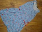 Cop.Copine jurk maat 40 blauw en rood smetteloze staat Rookv, Kleding | Dames, Maat 38/40 (M), Blauw, Ophalen of Verzenden, Knielengte