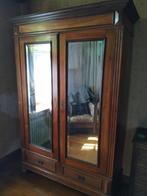 Antieke kast met spiegels, Antiek en Kunst, Ophalen