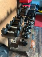 Gewichtsrek - dumbell rack, Sport en Fitness, Ophalen, Zo goed als nieuw, Metaal, Overige typen