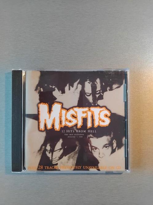Cd. Misfits. 12 hits from hell., Cd's en Dvd's, Cd's | Hardrock en Metal, Zo goed als nieuw, Ophalen of Verzenden