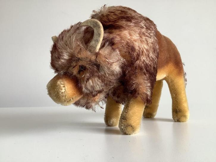 Vintage Steiff Bizon USA versie, Antiek en Kunst, Antiek | Speelgoed, Ophalen of Verzenden