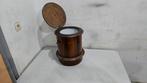 oud vintage mahoniehouten toilet in perfecte staat, Antiek en Kunst