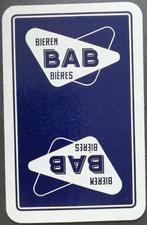 1 Speelkaart BAB bieren, Verzamelen, Ophalen of Verzenden, Zo goed als nieuw