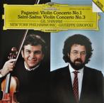 Vioolconcerti Paganini 1 en Saint-Saëns 3 - Shaham/ Sinopoli, Comme neuf, Enlèvement ou Envoi, Orchestre ou Ballet