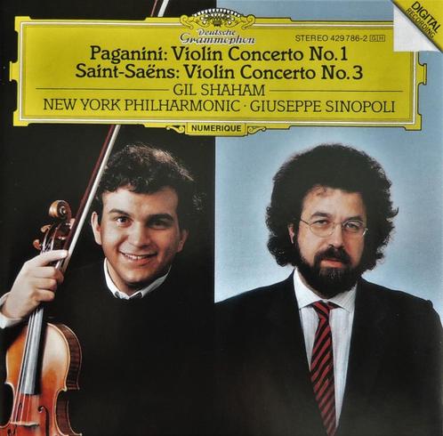 Vioolconcerti Paganini 1 en Saint-Saëns 3 - Shaham/ Sinopoli, CD & DVD, CD | Classique, Comme neuf, Orchestre ou Ballet, Enlèvement ou Envoi