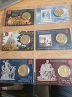 Lot Vatican coincard 50 cent 1 euro 23 et 2 euros 23, Ophalen of Verzenden, Vaticaanstad, 1 euro