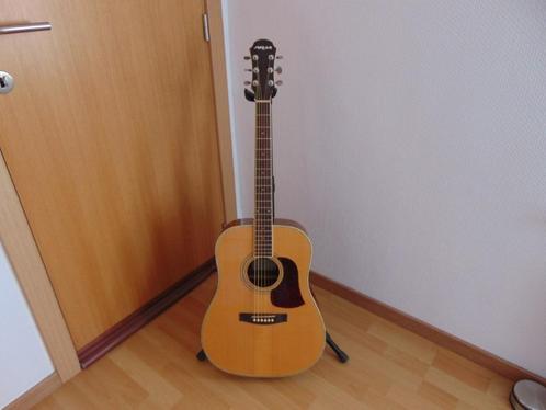 Akoestische gitaar Aria AW-35 Naturel , zo goed als nieuw !!, Muziek en Instrumenten, Snaarinstrumenten | Overige, Nieuw, Overige typen