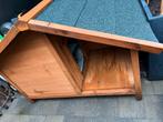 Hondenhok hout met roofing, Dieren en Toebehoren, Ophalen, Zo goed als nieuw, Hondenhok