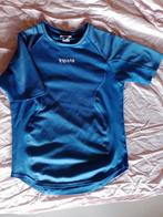 T-shirt KIPSTA DECATHLON nylon blauw 10-12j, Ophalen of Verzenden, Zo goed als nieuw