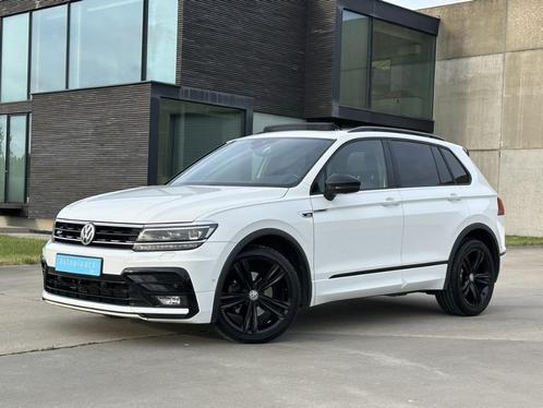 VW Tiguan 2020 R-Line 79421km Automaat 1.5 TSI Full Option, Auto's, Volkswagen, Bedrijf, Te koop, Tiguan, 360° camera, ABS, Achteruitrijcamera