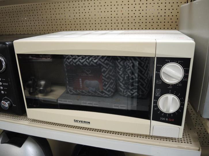 Severin microgolfoven met grill, Elektronische apparatuur, Slowcookers, Gebruikt, Timer, Ophalen of Verzenden