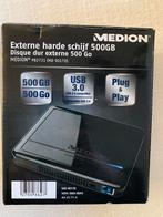 Medion Externe harde schijf 50OGB - nieuw, Computers en Software, Harde schijven, Ophalen, Nieuw, Extern, USB