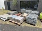 klinkers, grasdallen, betontegels, flagstones, tegels,, Tuin en Terras, Tegels en Klinkers, Ophalen, Overige materialen, Minder dan 5 m²