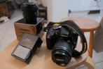 Nikon d3400 kit + YONGNU 35mm f2.0, TV, Hi-fi & Vidéo, Comme neuf, Enlèvement ou Envoi, Nikon