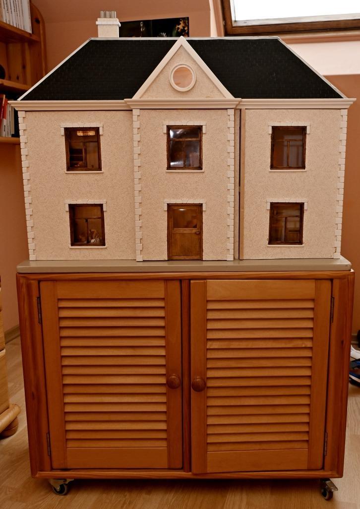 Poppenhuis, Verzamelen, Poppenhuizen en Toebehoren, Gebruikt, Poppenhuis, Ophalen