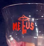 5 verres Genièvre Louis Meeus Distillerie De Sleutel Anvers, Verres et Verres à shot, Utilisé, Enlèvement ou Envoi