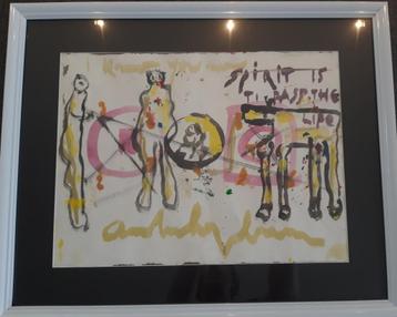 Mooie gouache  antin heyboer  beschikbaar voor biedingen