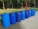 Plastic tonnen 200L (in goede staat!), Tuin en Terras, 150 liter of meer, Ophalen, Zo goed als nieuw, Kunststof