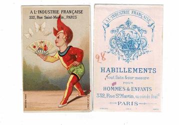 chromo A L'INDUSTRIE FRANÇAISE. beschikbaar voor biedingen
