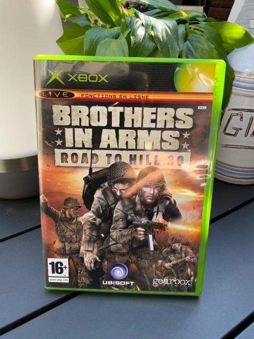 Jeu XBox Brothers in Arms Road to Hill 30, Consoles de jeu & Jeux vidéo, Jeux | Xbox Original, Comme neuf, Combat, 2 joueurs, À partir de 16 ans
