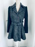 Grijze duffelcoat 42/L, Kleding | Dames, Ophalen of Verzenden, Zo goed als nieuw, Maat 42/44 (L)