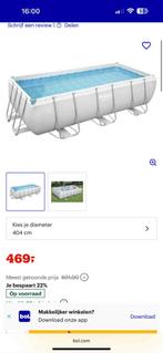 zwembad bestway (2m x 4m) incl laden en pomp, Tuin en Terras, Ophalen, 200 tot 300 cm, 80 tot 120 cm, Zo goed als nieuw
