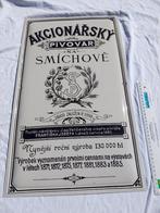 A vendre Plaque métallique de bière Tchèque Pivovar – modèle, Ophalen of Verzenden, Zo goed als nieuw, Reclamebord