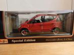 Maisto Special Edition Mercedes Benz A Class  1997  1:18, Hobby en Vrije tijd, Modelauto's | 1:18, Ophalen of Verzenden, Zo goed als nieuw