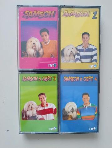 4 audio cassettes Samson & Gert disponible aux enchères