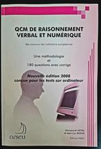 Orseu QCM raisonnement verbal et numérique, Livres, Enlèvement, Utilisé