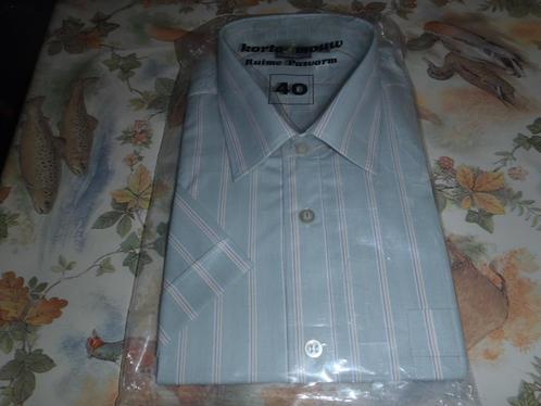 hemdmaat M (nekmaat 40), Kleding | Heren, Overhemden, Nieuw, Halswijdte 39/40 (M), Groen, Ophalen of Verzenden