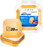 Airfryer bakpapier 100-vellen 20cm, Verzenden, Nieuw