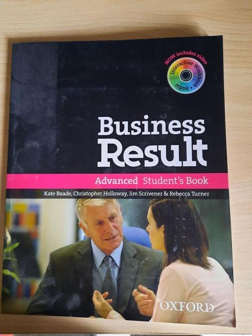 studieboek : Business Result’s – Advanced Student’s Book, Boeken, Studieboeken en Cursussen, Gelezen, Hoger Onderwijs, Ophalen