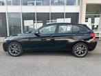 BMW 114i in goede staat, Euro 5, Zwart, Zwart, Bedrijf