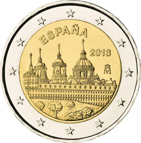 2 euros Espagne 2013 - Monastère de l'Escurial (UNC), Timbres & Monnaies, Monnaies | Europe | Monnaies euro, Monnaie en vrac, 2 euros