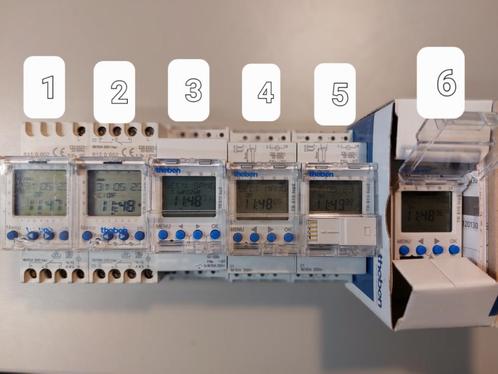 Schakelklok Theben, Doe-het-zelf en Bouw, Elektriciteit en Kabels, Zo goed als nieuw, Overige typen, Ophalen of Verzenden