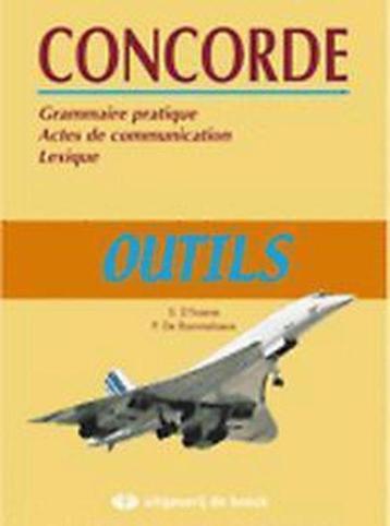 boek: Outils - grammaire pratique ; Concorde